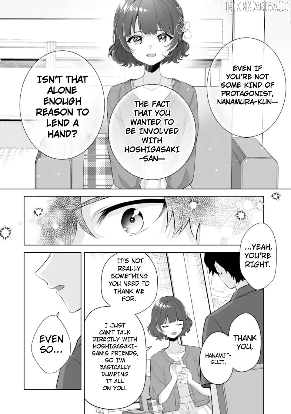 Please Leave Me Alone (For Some Reason, She Wants to Change a Lone Wolf's Helpless High School Life.) Chapter 30.3 - page 8