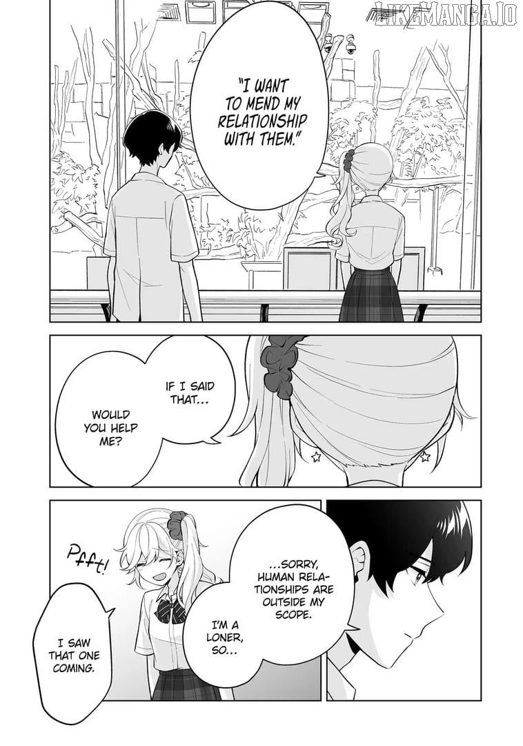 Please Leave Me Alone (For Some Reason, She Wants to Change a Lone Wolf's Helpless High School Life.) Chapter 31 - page 13
