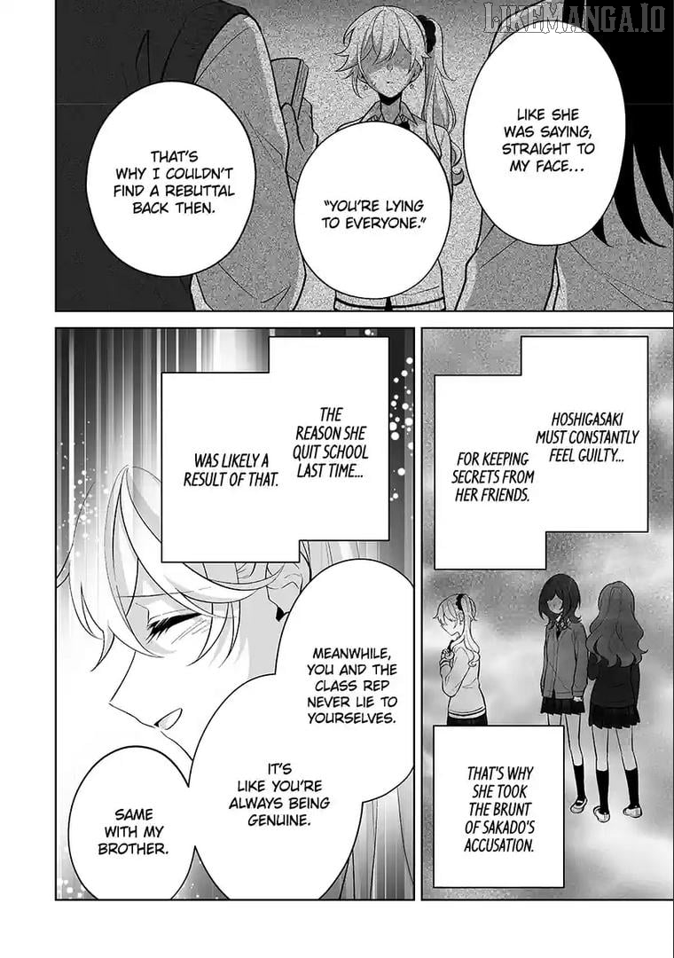 Please Leave Me Alone (For Some Reason, She Wants to Change a Lone Wolf's Helpless High School Life.) Chapter 31 - page 16