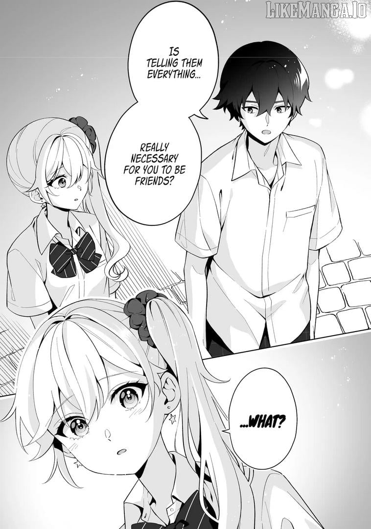 Please Leave Me Alone (For Some Reason, She Wants to Change a Lone Wolf's Helpless High School Life.) Chapter 31 - page 19
