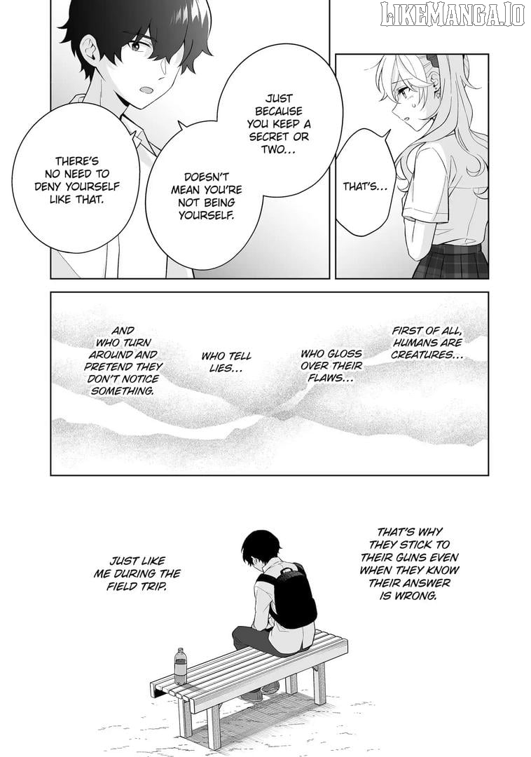 Please Leave Me Alone (For Some Reason, She Wants to Change a Lone Wolf's Helpless High School Life.) Chapter 31 - page 23