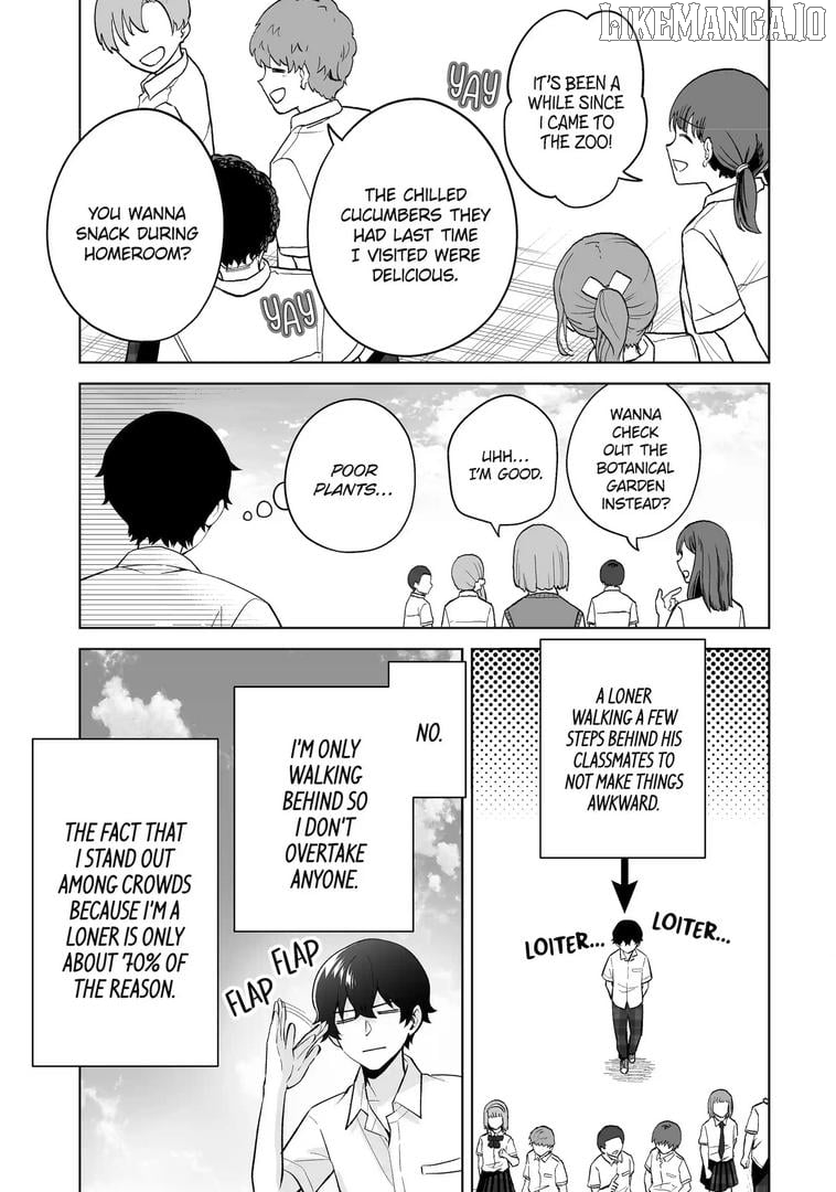 Please Leave Me Alone (For Some Reason, She Wants to Change a Lone Wolf's Helpless High School Life.) Chapter 31 - page 3
