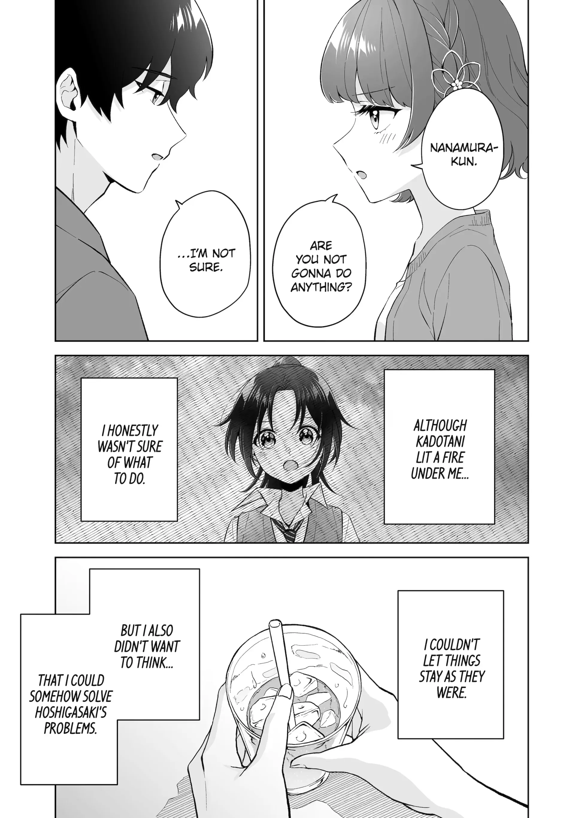 Please Leave Me Alone (For Some Reason, She Wants to Change a Lone Wolf's Helpless High School Life.) Chapter 30.2 - page 9