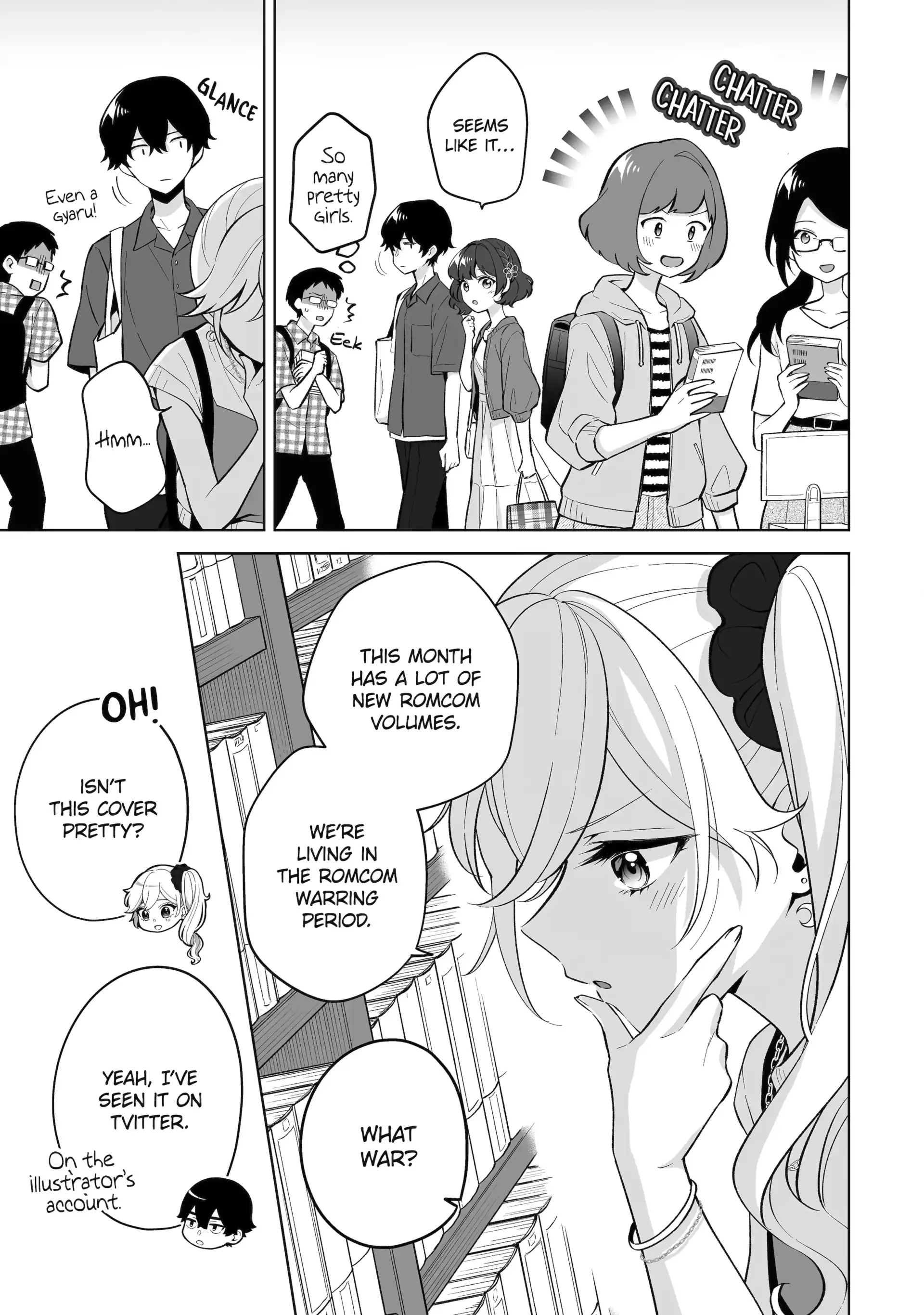 Please Leave Me Alone (For Some Reason, She Wants to Change a Lone Wolf's Helpless High School Life.) Chapter 30.2 - page 3