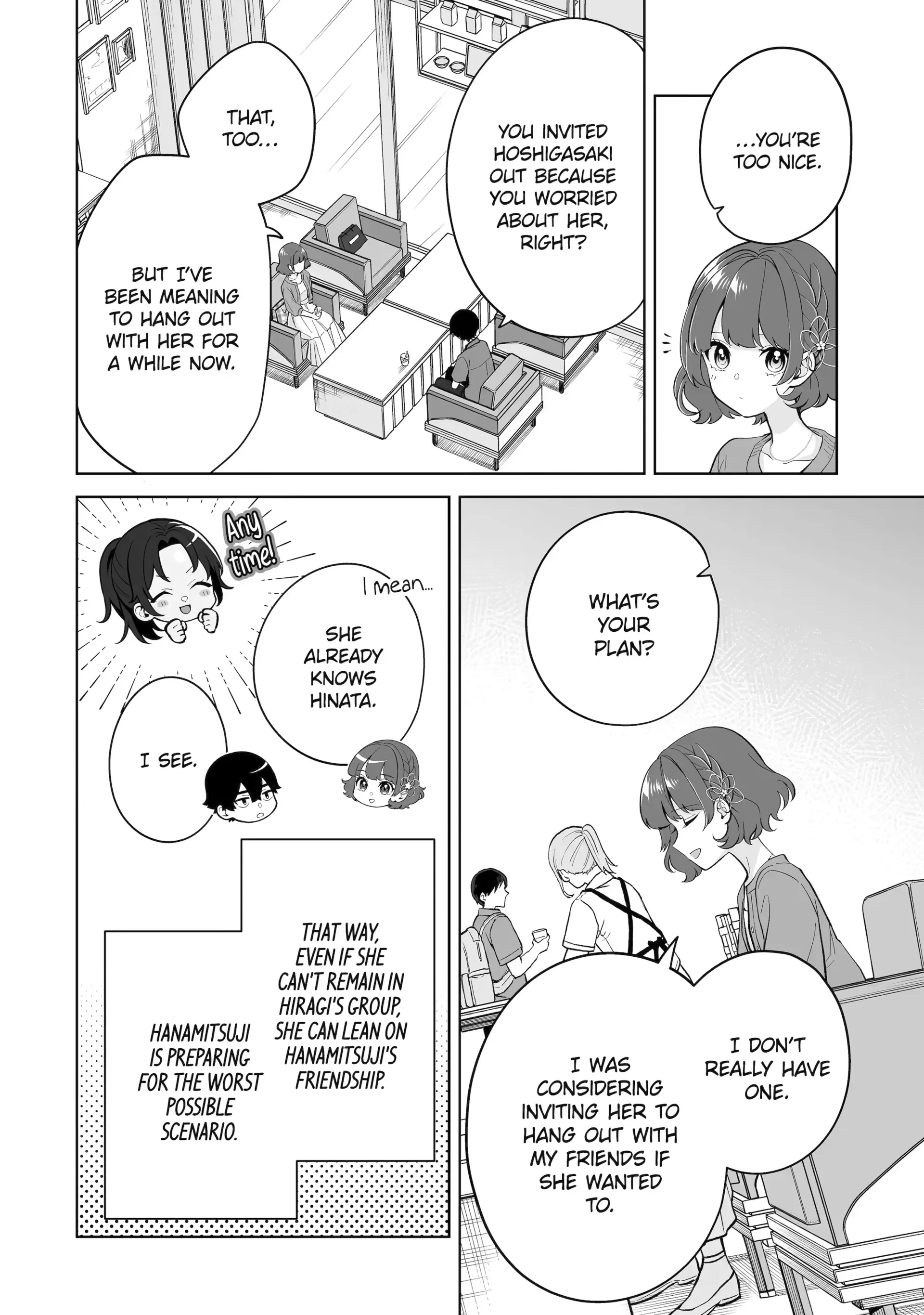 Please Leave Me Alone (For Some Reason, She Wants to Change a Lone Wolf's Helpless High School Life.) Chapter 30.2 - page 8
