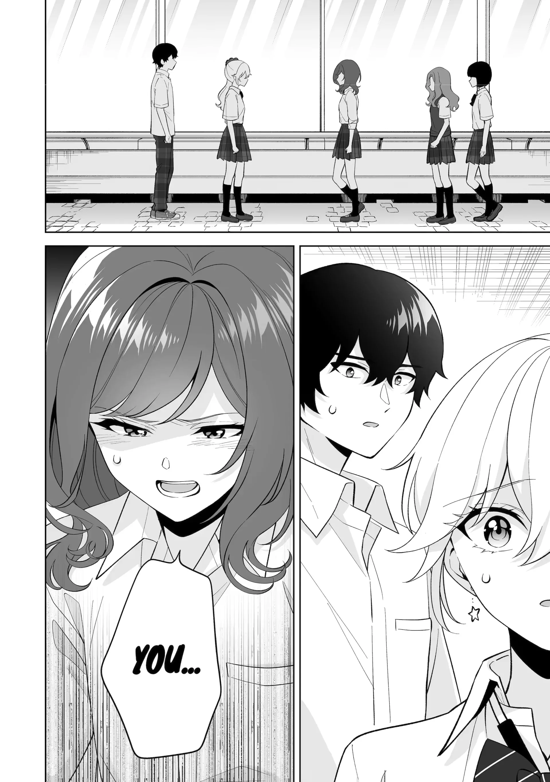 Please Leave Me Alone (For Some Reason, She Wants to Change a Lone Wolf's Helpless High School Life.) Chapter 32.1 - page 2