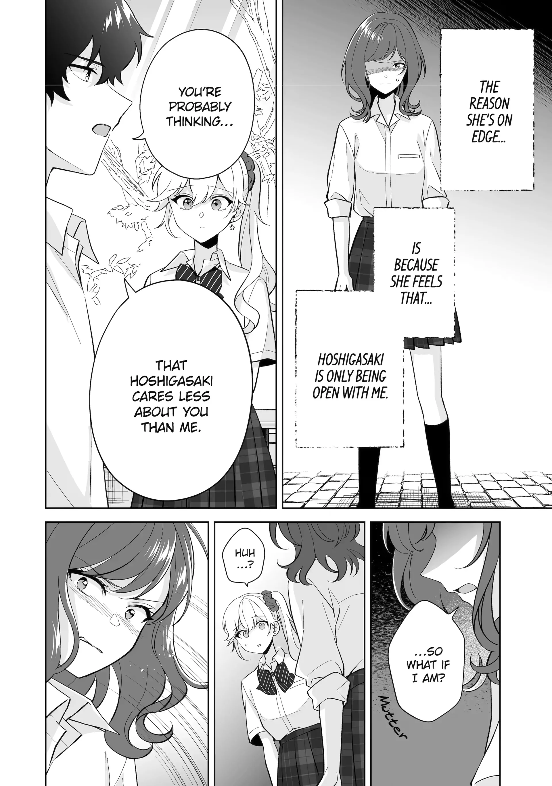 Please Leave Me Alone (For Some Reason, She Wants to Change a Lone Wolf's Helpless High School Life.) Chapter 32.1 - page 6