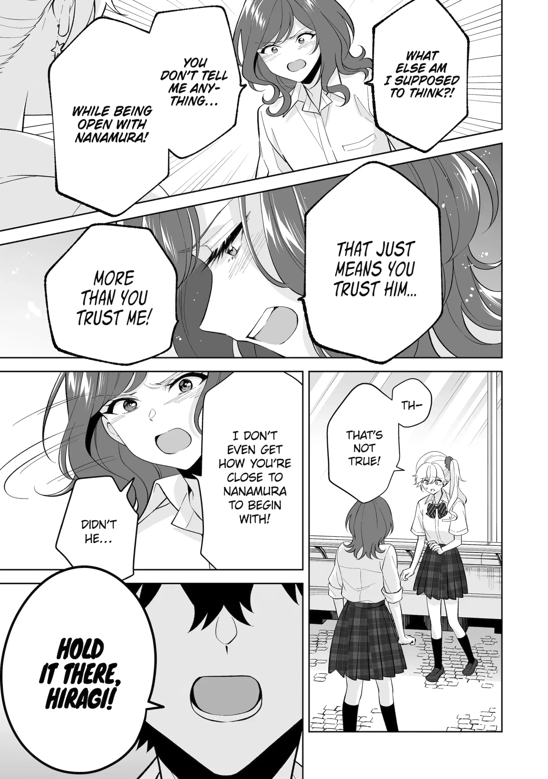 Please Leave Me Alone (For Some Reason, She Wants to Change a Lone Wolf's Helpless High School Life.) Chapter 32.1 - page 7
