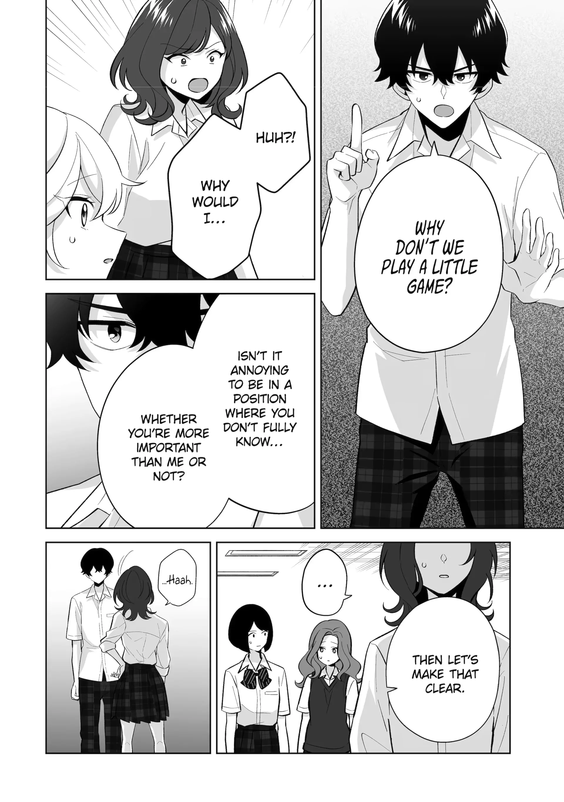 Please Leave Me Alone (For Some Reason, She Wants to Change a Lone Wolf's Helpless High School Life.) Chapter 32.1 - page 8