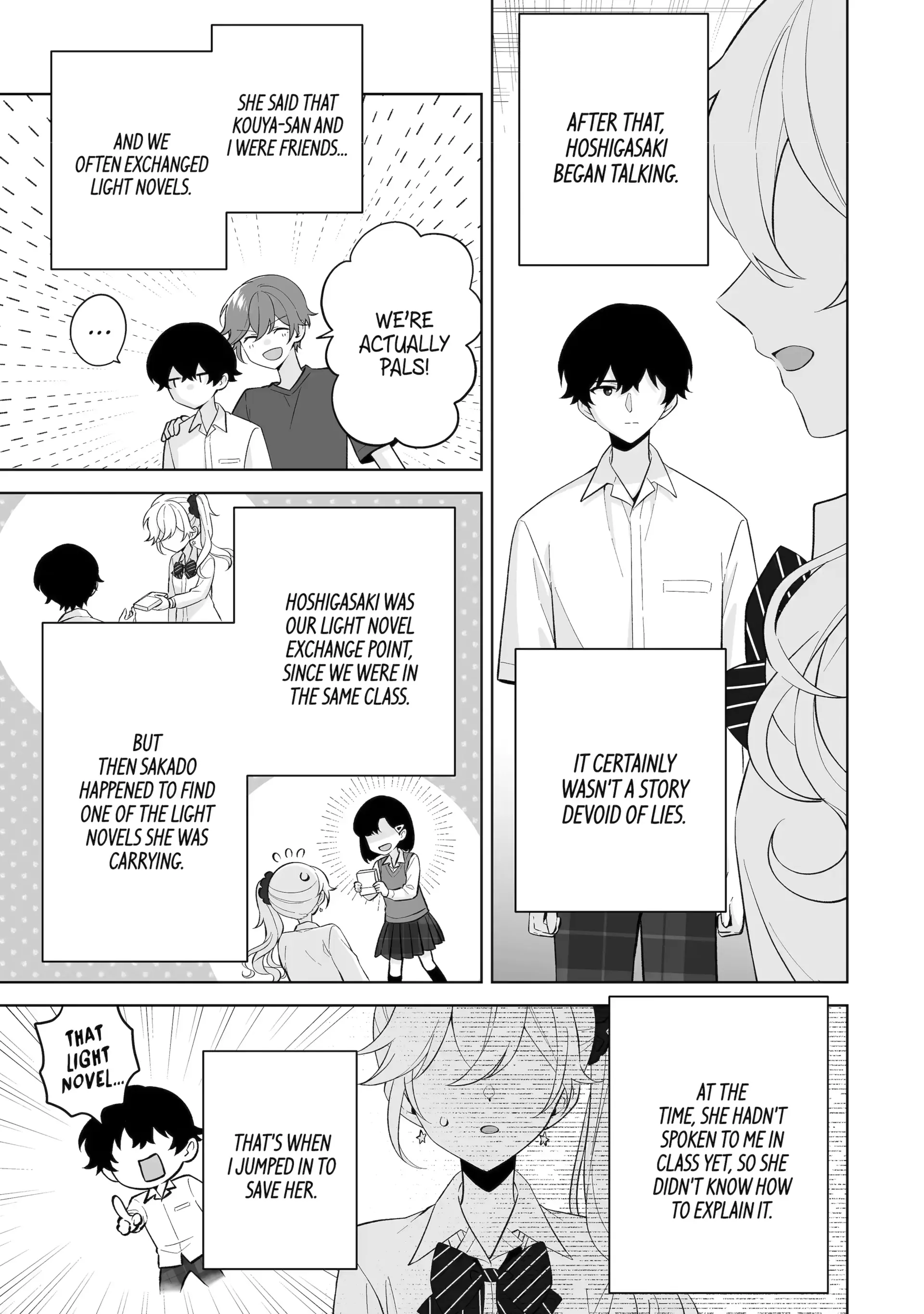 Please Leave Me Alone (For Some Reason, She Wants to Change a Lone Wolf's Helpless High School Life.) Chapter 32.2 - page 5