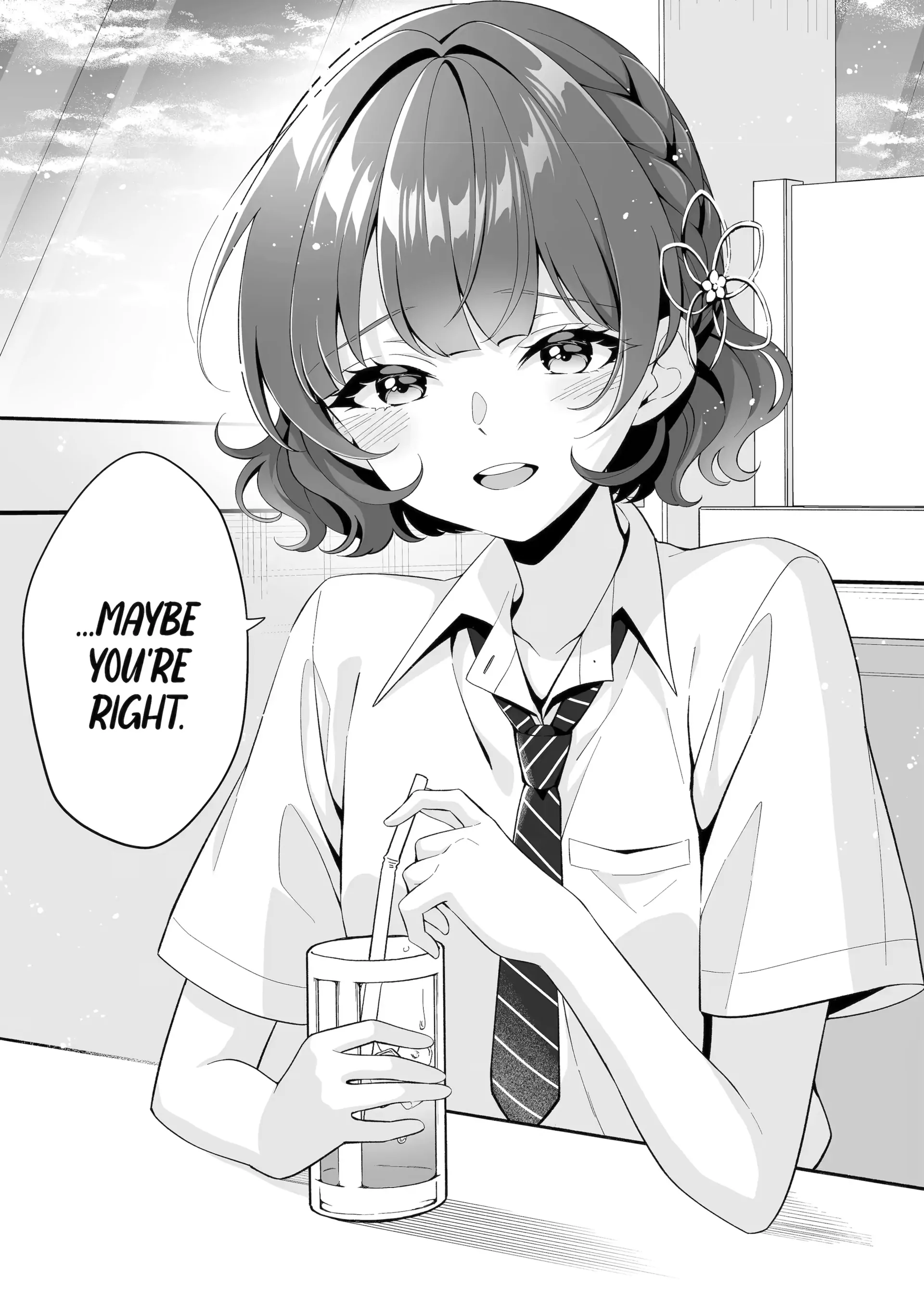 Please Leave Me Alone (For Some Reason, She Wants to Change a Lone Wolf's Helpless High School Life.) Chapter 32.3 - page 9