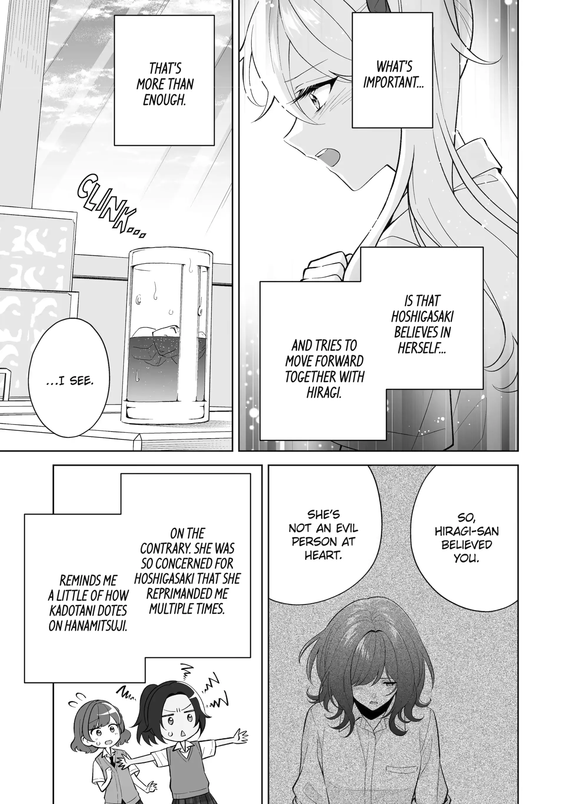 Please Leave Me Alone (For Some Reason, She Wants to Change a Lone Wolf's Helpless High School Life.) Chapter 32.3 - page 3