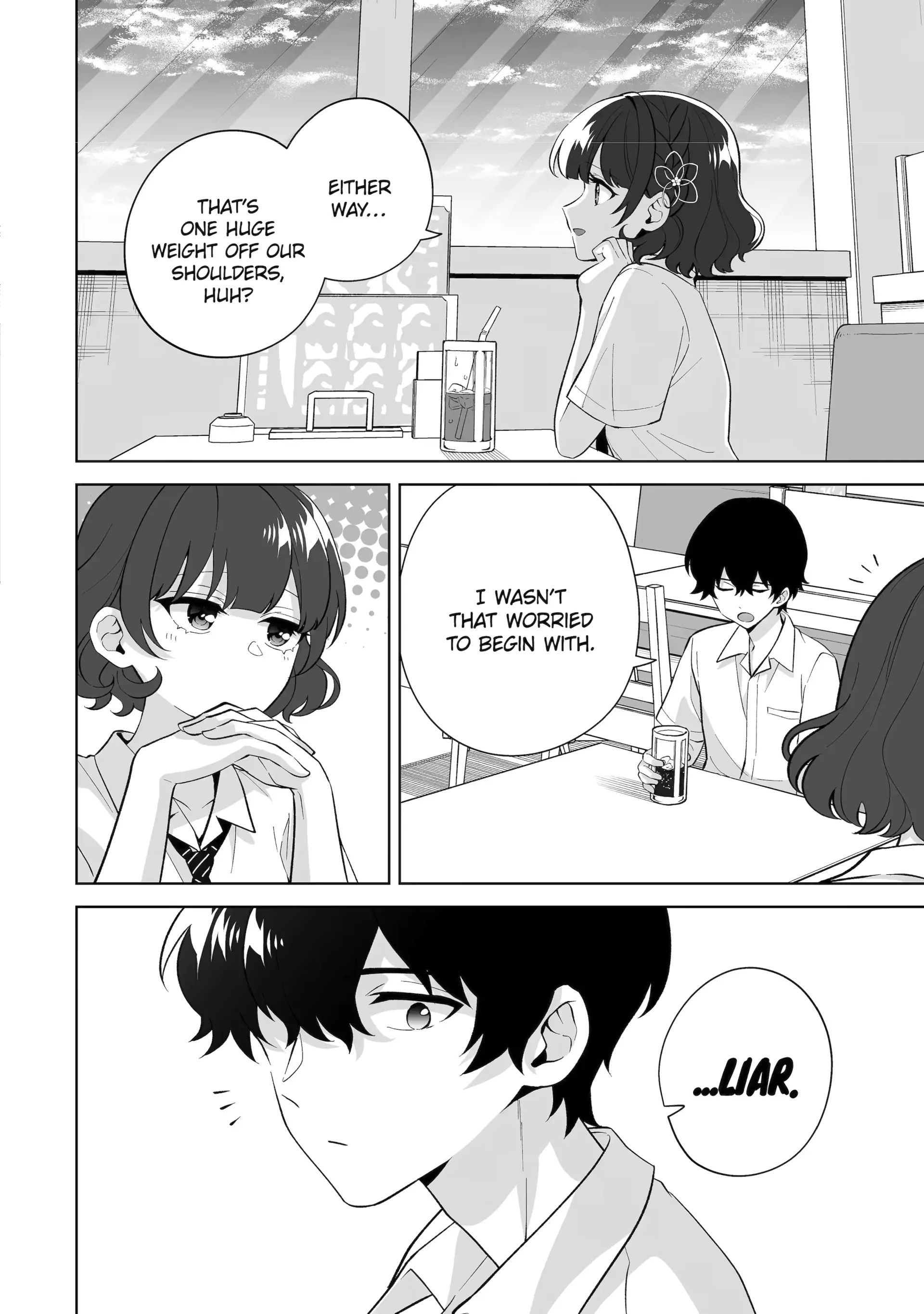 Please Leave Me Alone (For Some Reason, She Wants to Change a Lone Wolf's Helpless High School Life.) Chapter 32.3 - page 4