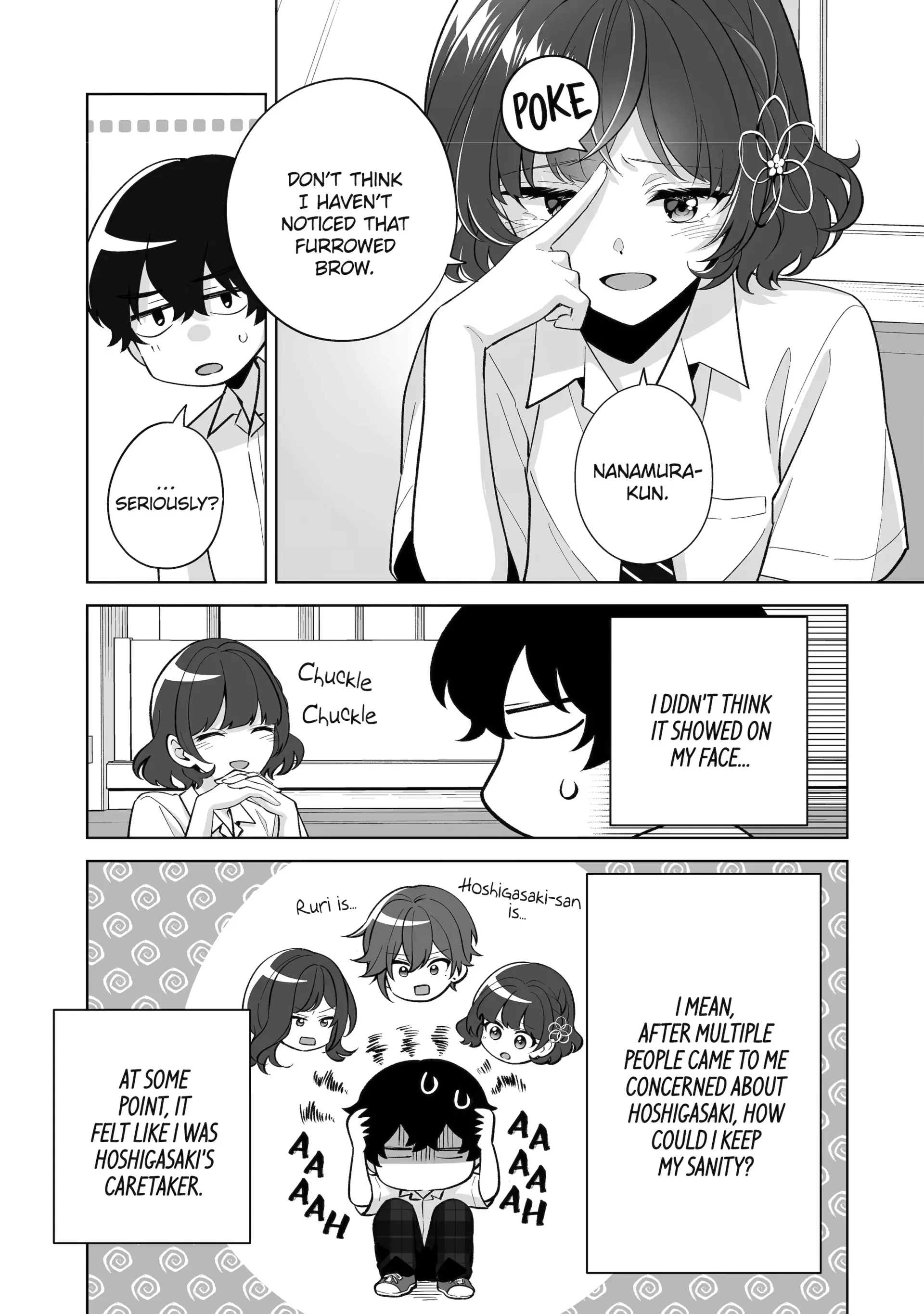 Please Leave Me Alone (For Some Reason, She Wants to Change a Lone Wolf's Helpless High School Life.) Chapter 32.3 - page 5