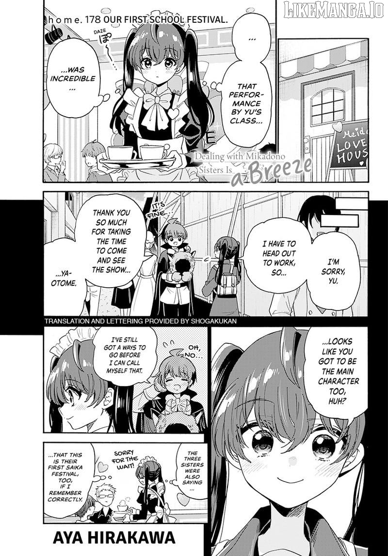 Mikadono Sanshimai Wa Angai, Choroi Chapter 178 - page 2