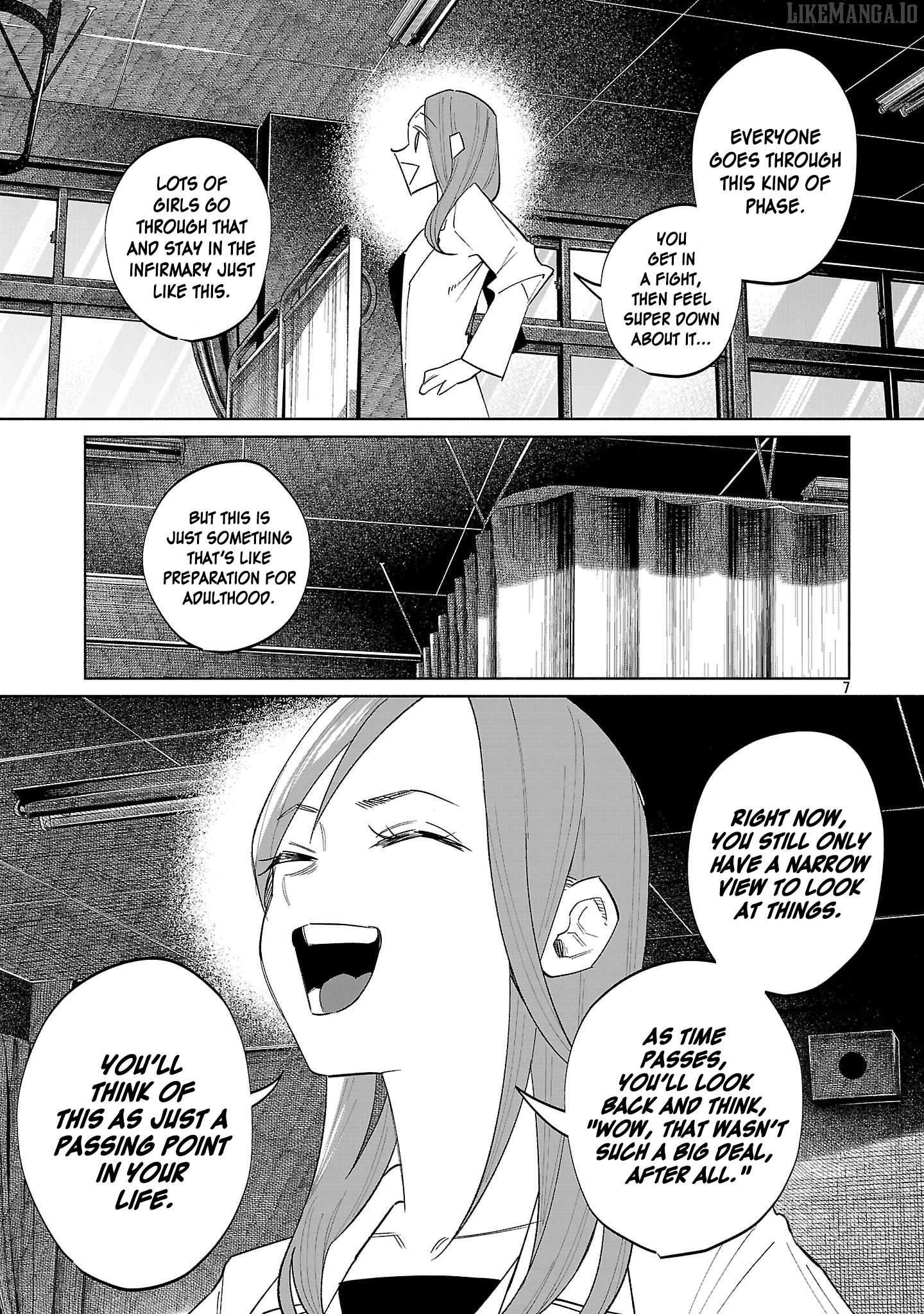 I Wanted To Be Hurt By Love Chapter 71 - page 7