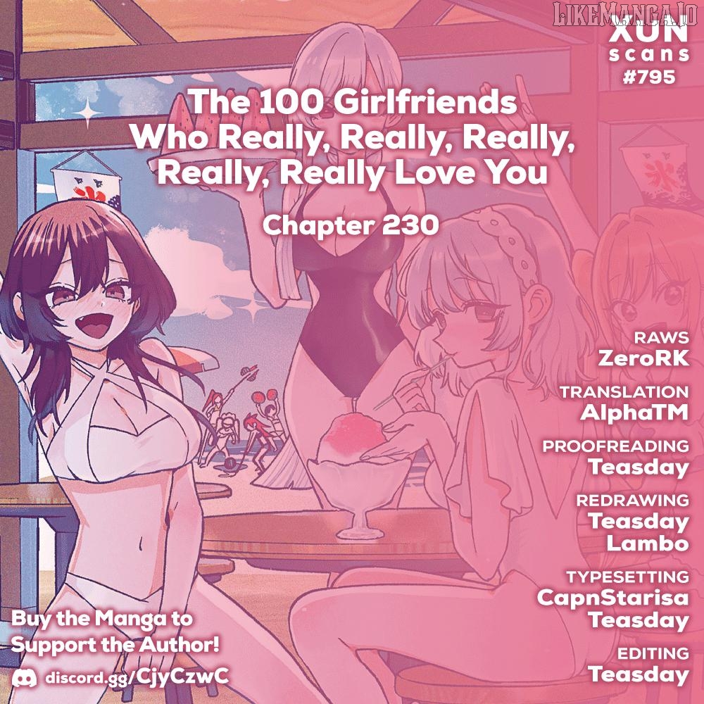 The 100 Girlfriends Who Really, Really, Really, Really, Really Love You Chapter 230 - page 1