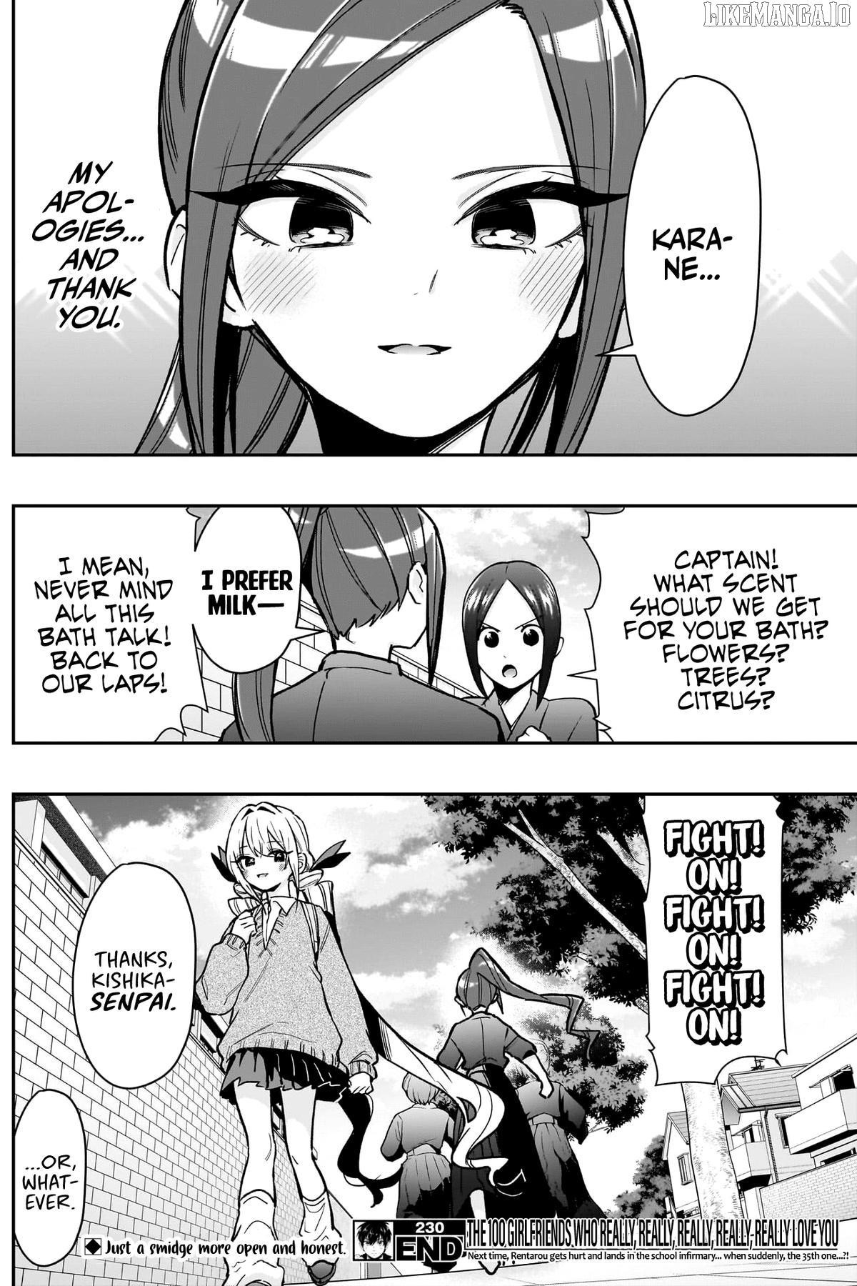 The 100 Girlfriends Who Really, Really, Really, Really, Really Love You Chapter 230 - page 21