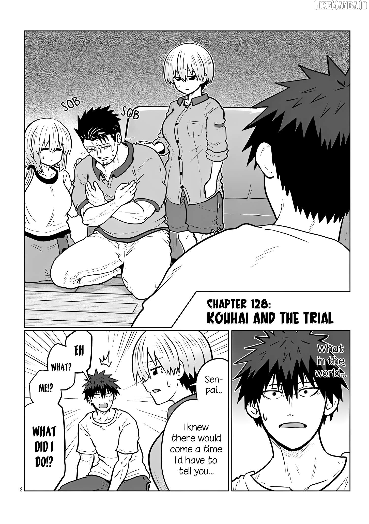 Uzaki-chan wa Asobitai! Chapter 128 - page 2