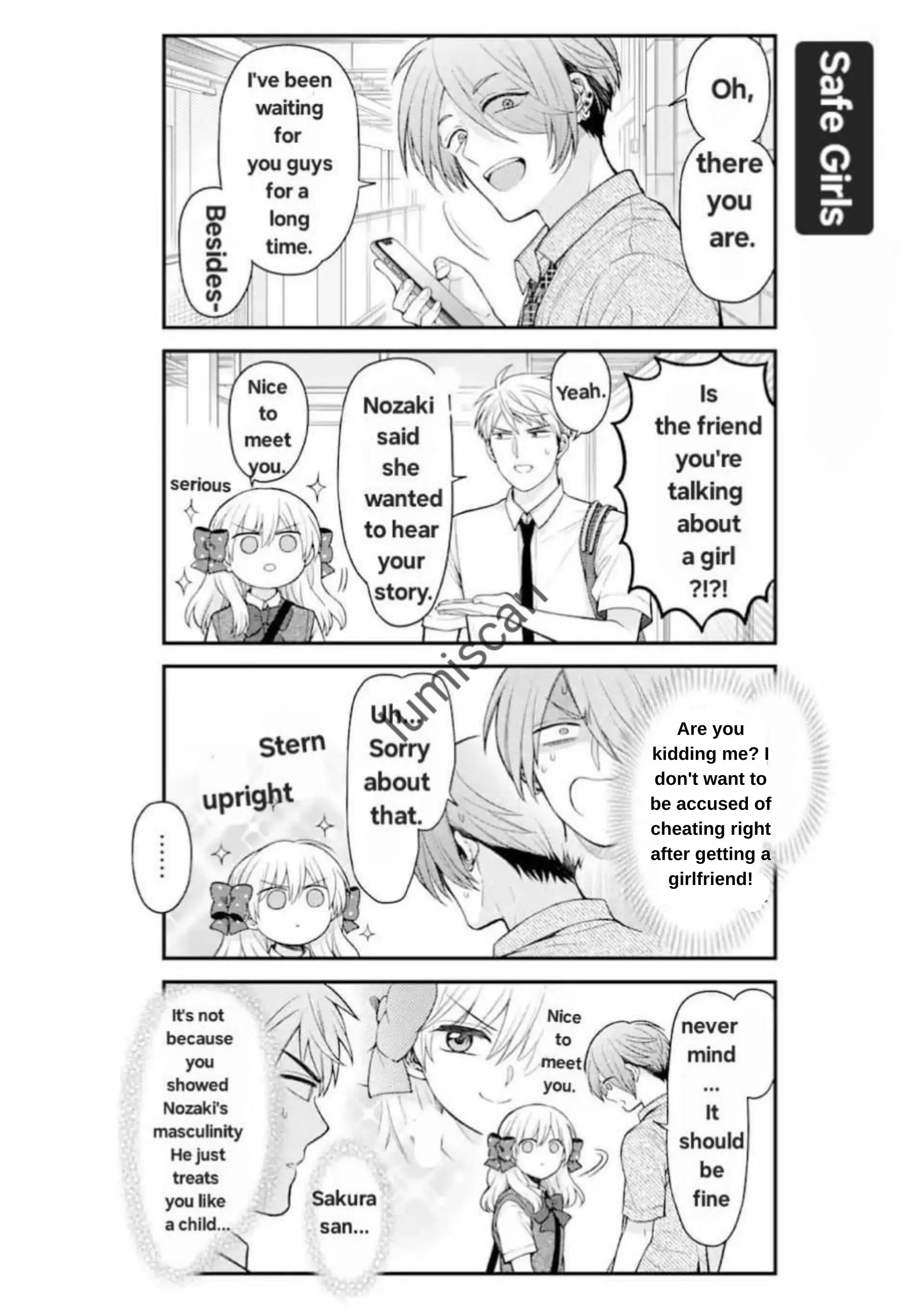 Gekkan Shoujo Nozaki-kun Chapter 159 - page 8