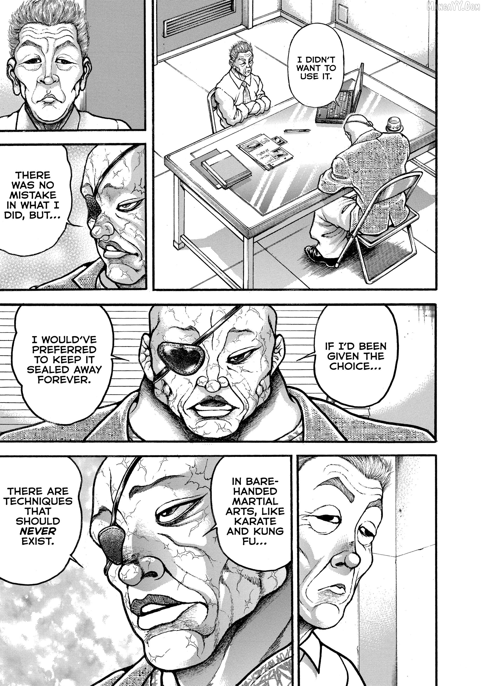 Hanma Baki - Son Of Ogre (Shinsoban Release) Chapter 246 - page 3
