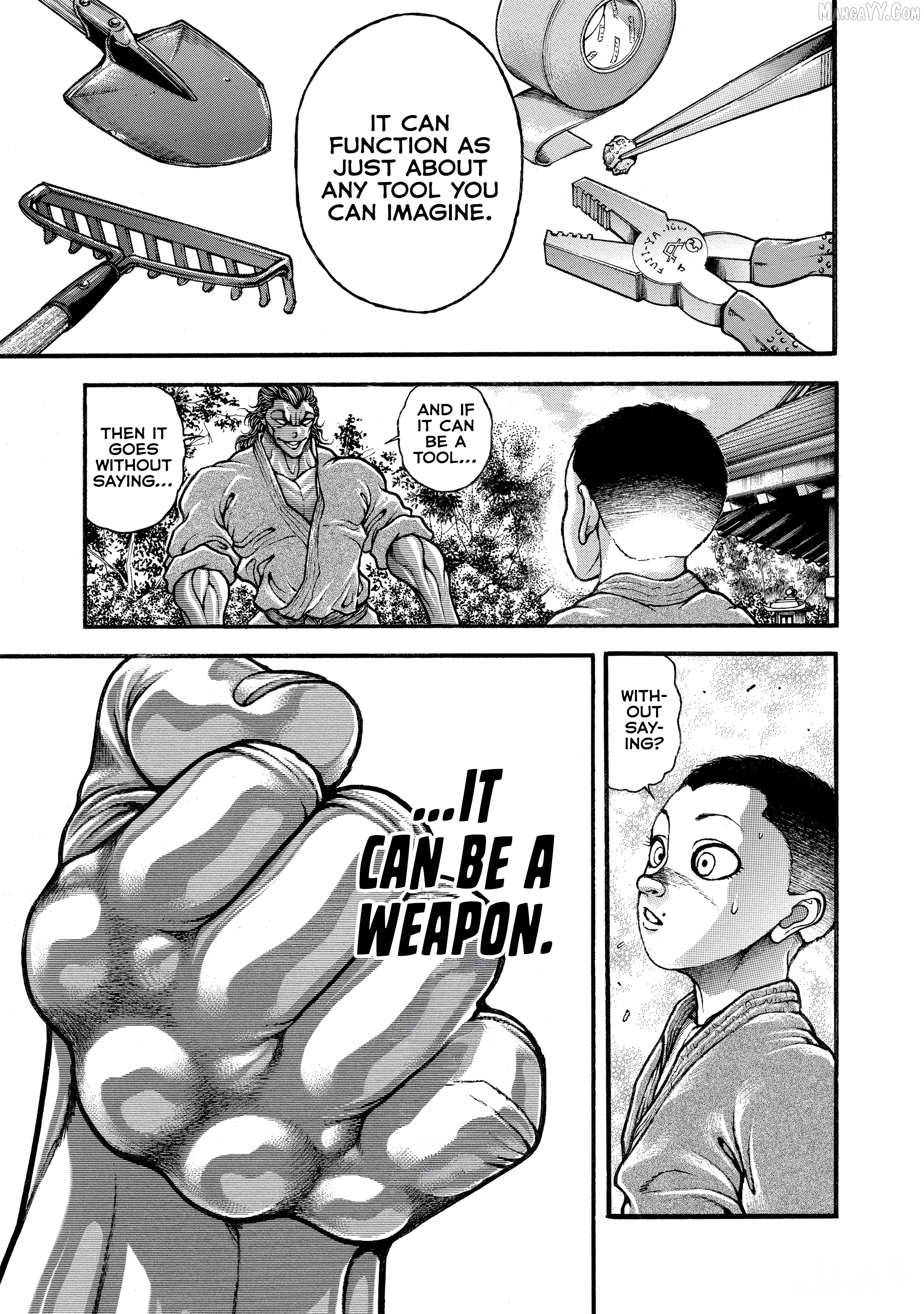Hanma Baki - Son Of Ogre (Shinsoban Release) Chapter 310 - page 3