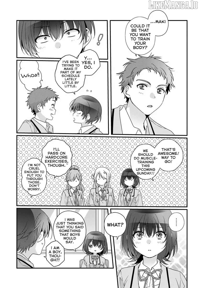 Class De 2 Banme Ni Kawaii Onna No Ko To Tomodachi Ni Natta Chapter 35.1 - page 17
