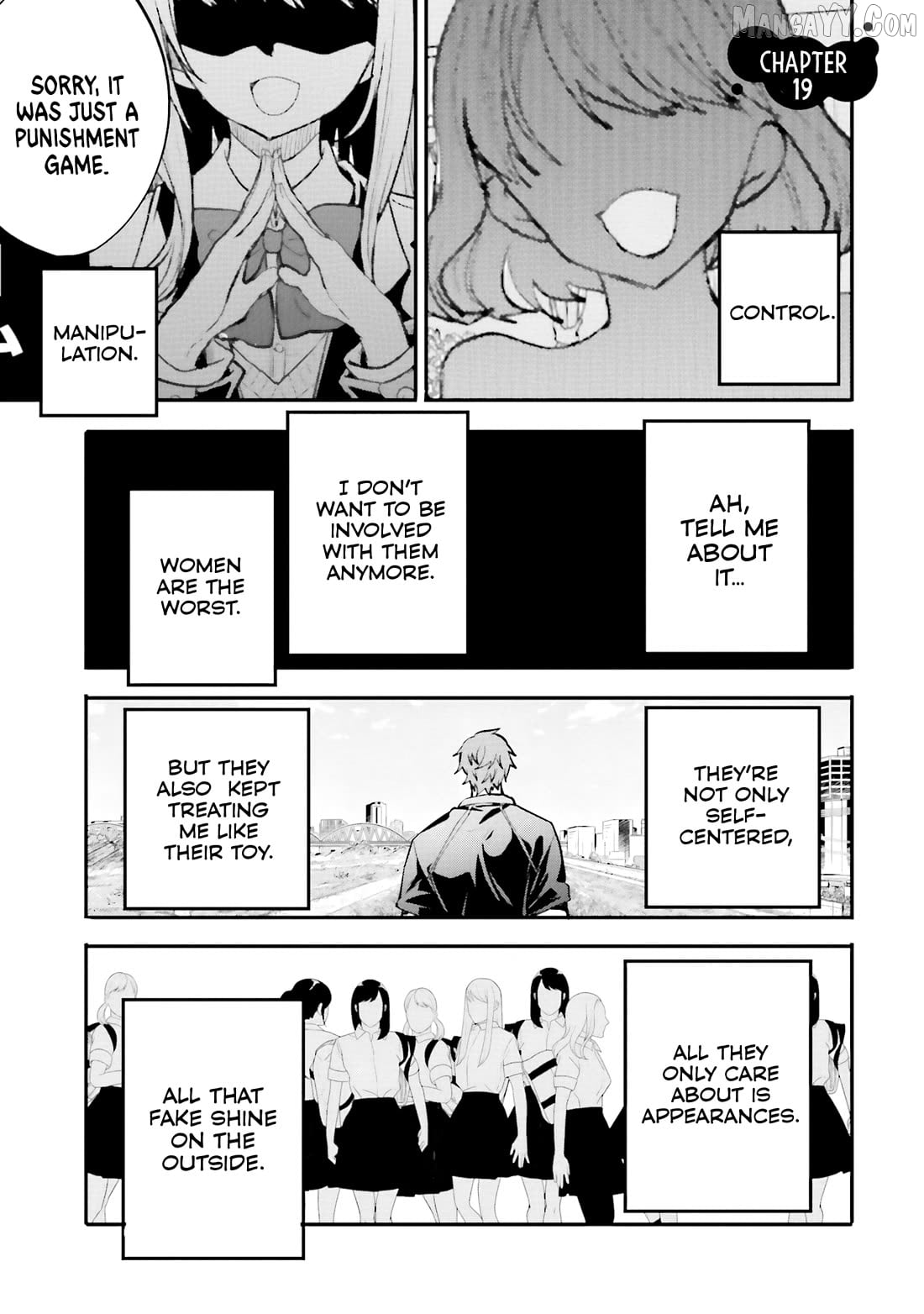 Zettai Ni Yuuwaku Sarenai Otoko Vs Zettai Ni Yuuwaku Suru Onna Chapter 19 - page 2
