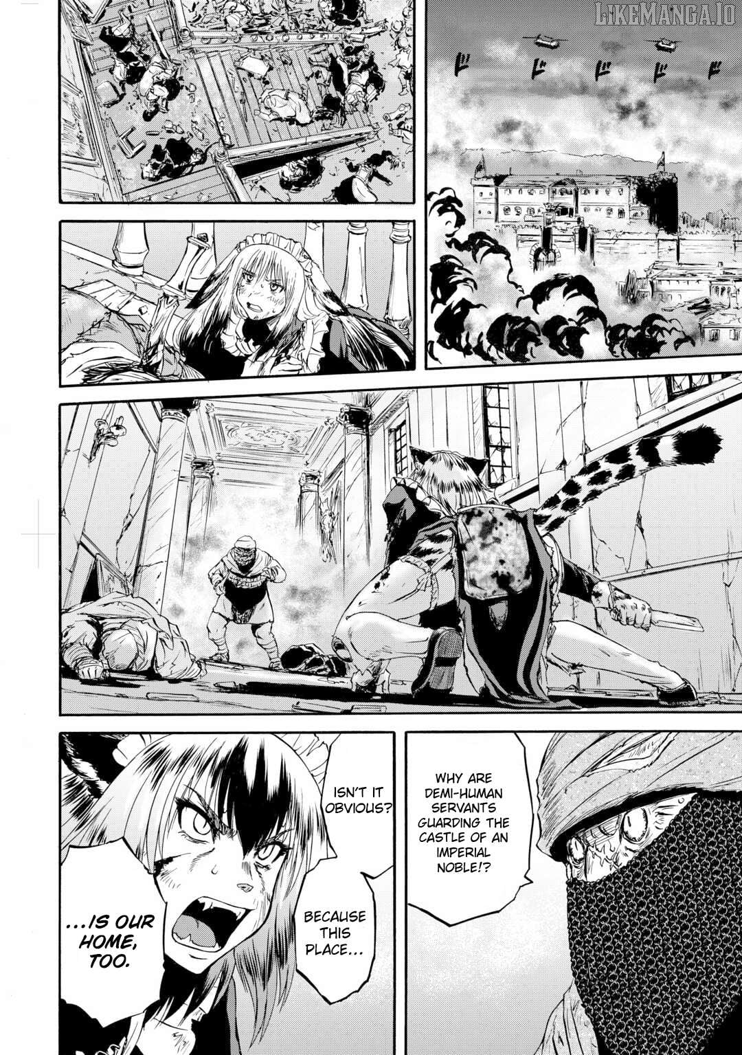 Gate - Jietai Kare no Chi nite, Kaku Tatakeri Chapter 143.2 - page 13