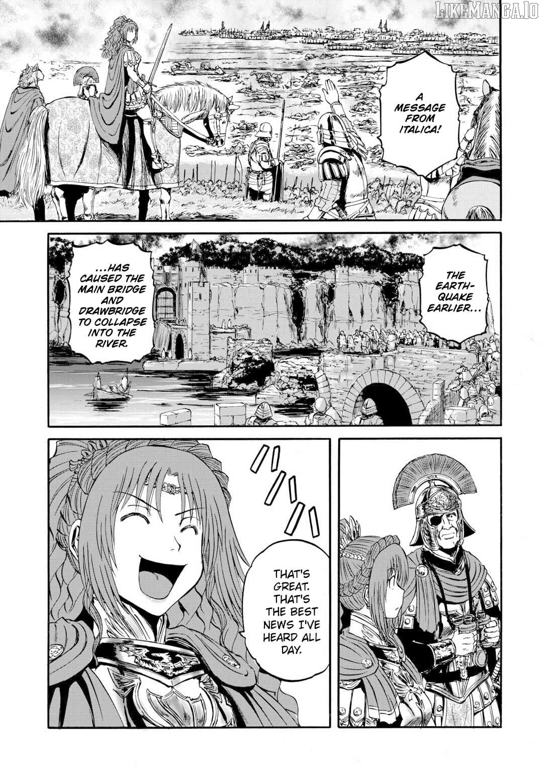 Gate - Jietai Kare no Chi nite, Kaku Tatakeri Chapter 143.2 - page 4