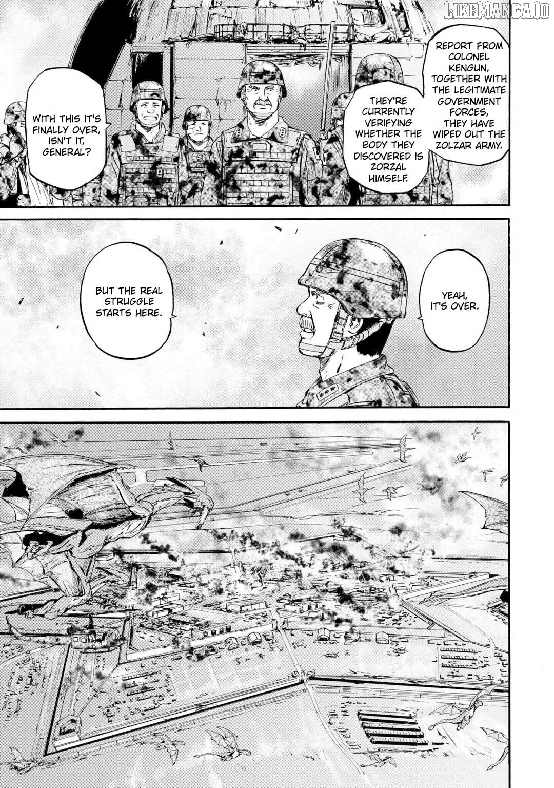 Gate - Jietai Kare no Chi nite, Kaku Tatakeri Chapter 143.2 - page 51