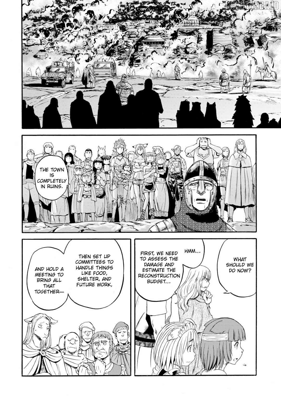 Gate - Jietai Kare no Chi nite, Kaku Tatakeri Chapter 143.2 - page 52