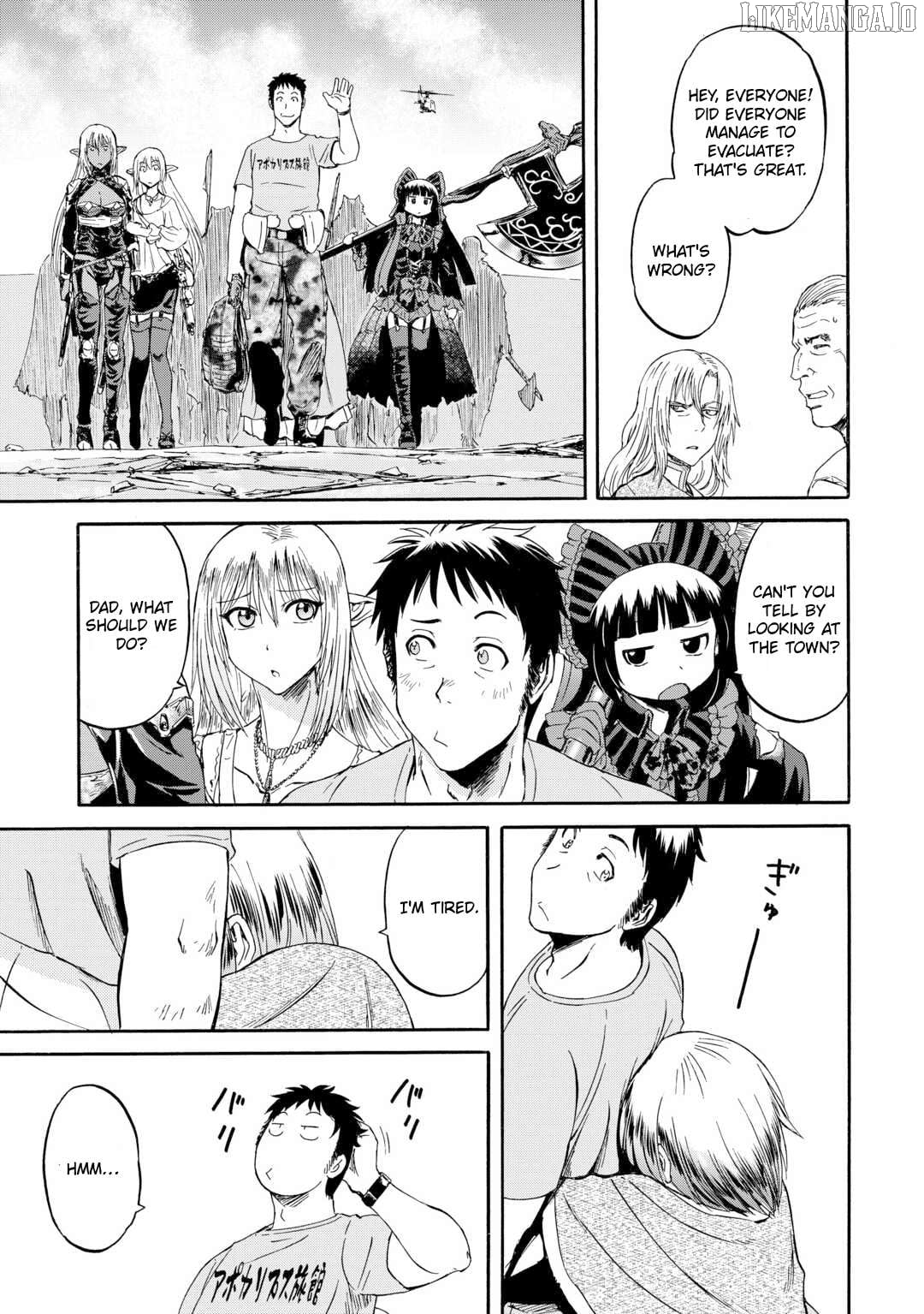 Gate - Jietai Kare no Chi nite, Kaku Tatakeri Chapter 143.2 - page 53