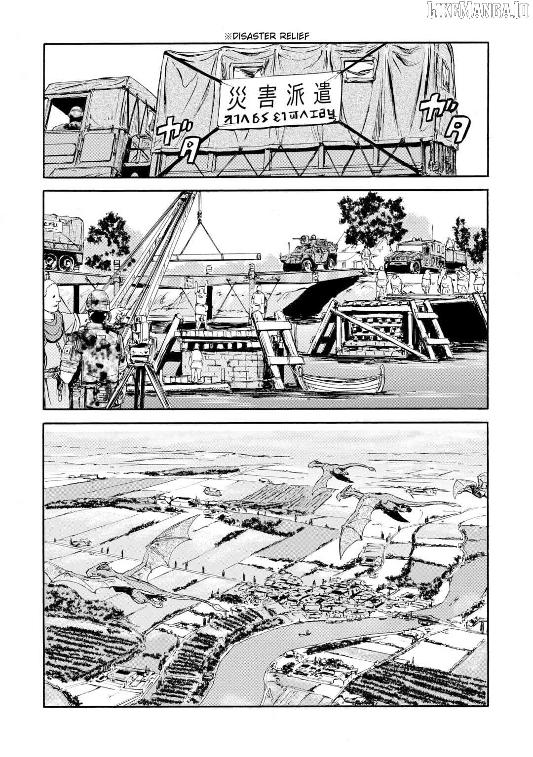 Gate - Jietai Kare no Chi nite, Kaku Tatakeri Chapter 143.2 - page 56