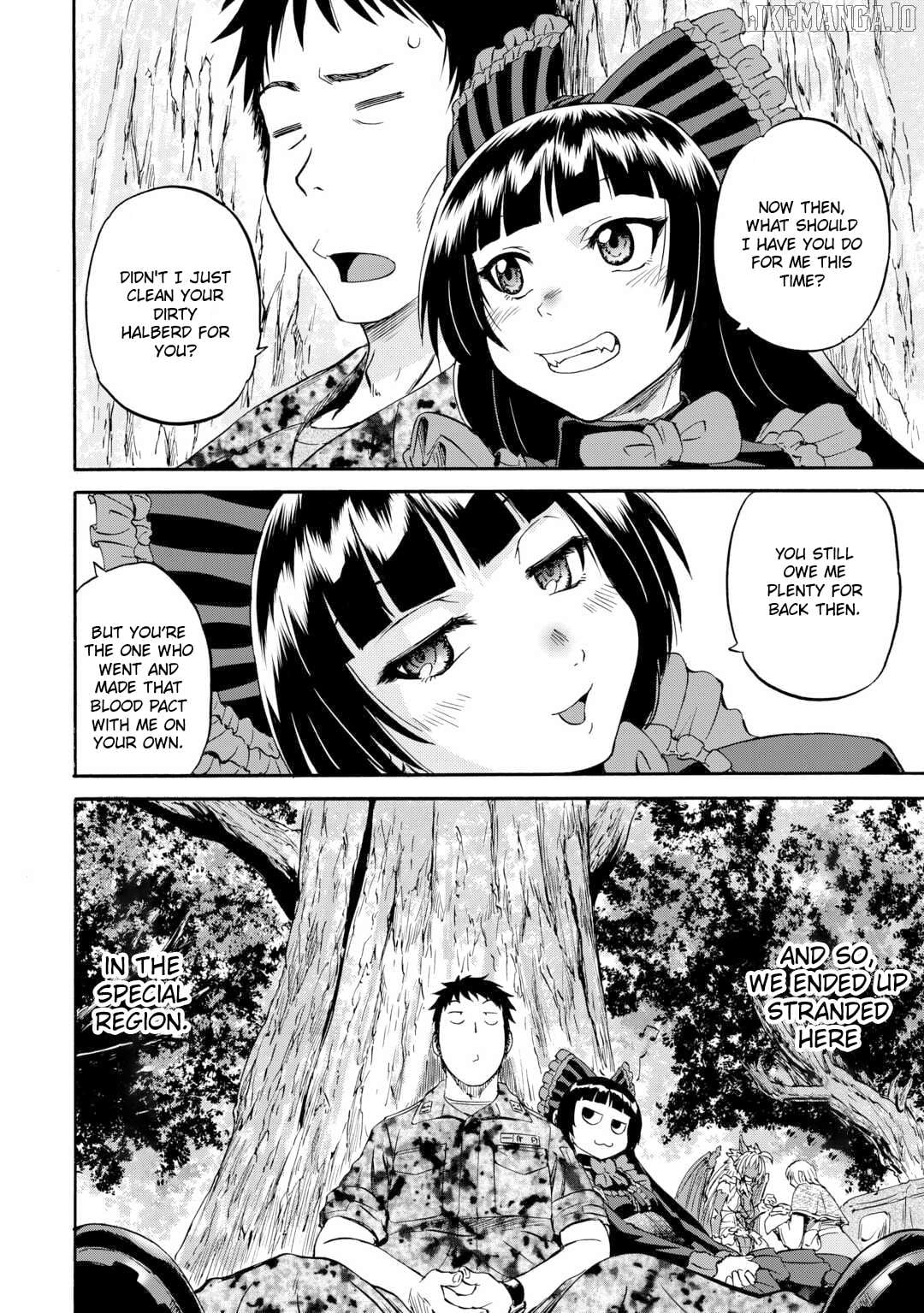 Gate - Jietai Kare no Chi nite, Kaku Tatakeri Chapter 143.2 - page 59