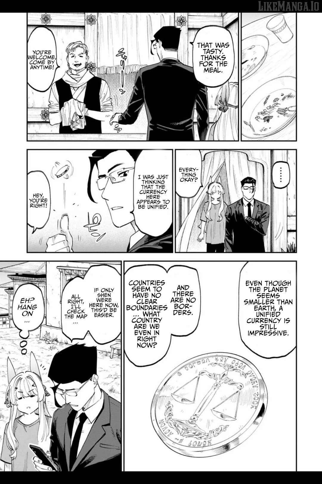 Fantasy Bishoujo Juniku Ojisan to Chapter 206.1 - page 3