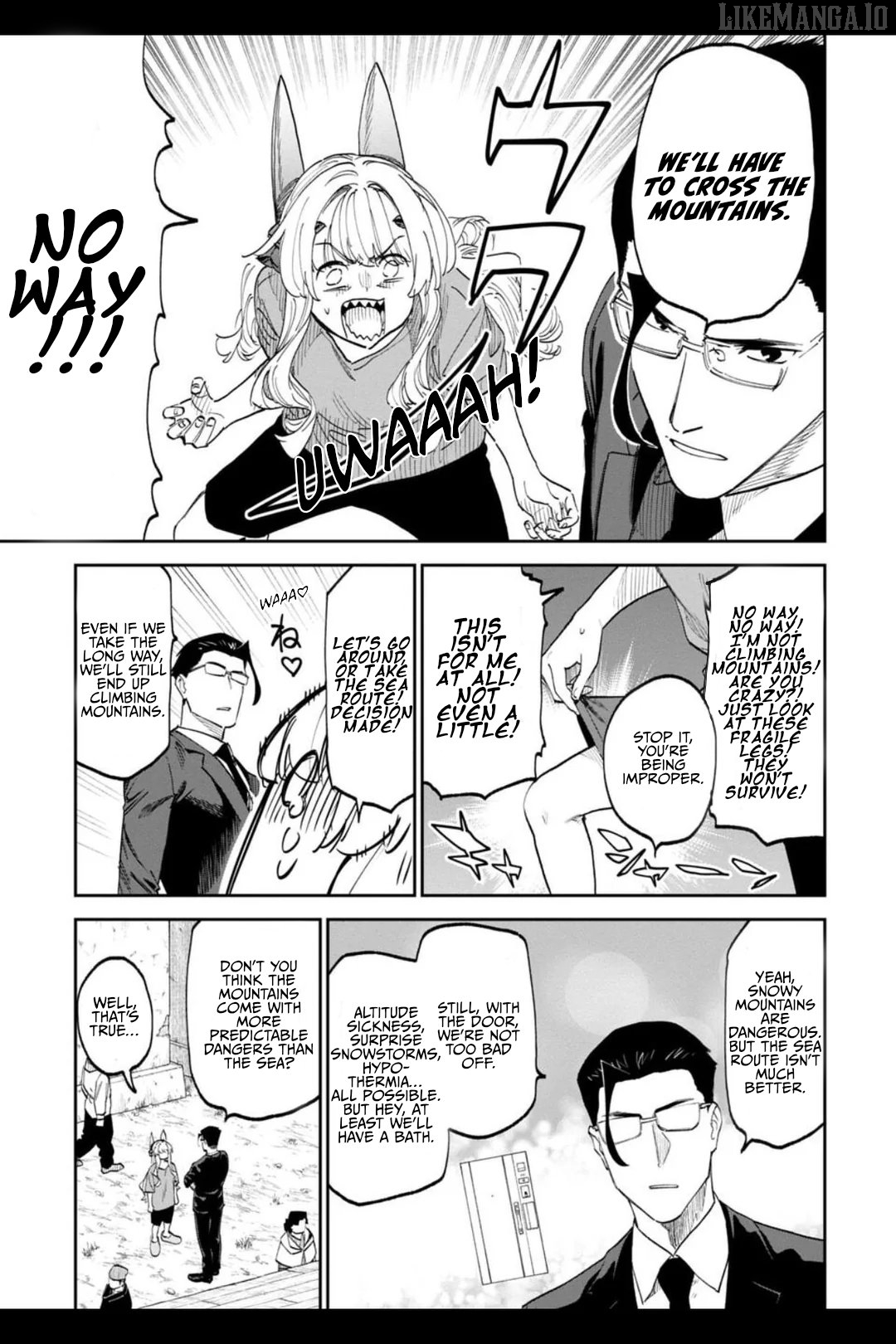 Fantasy Bishoujo Juniku Ojisan to Chapter 206.1 - page 5