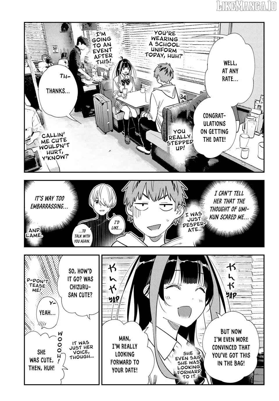 Kanojo, Okarishimasu Chapter 398 - page 3