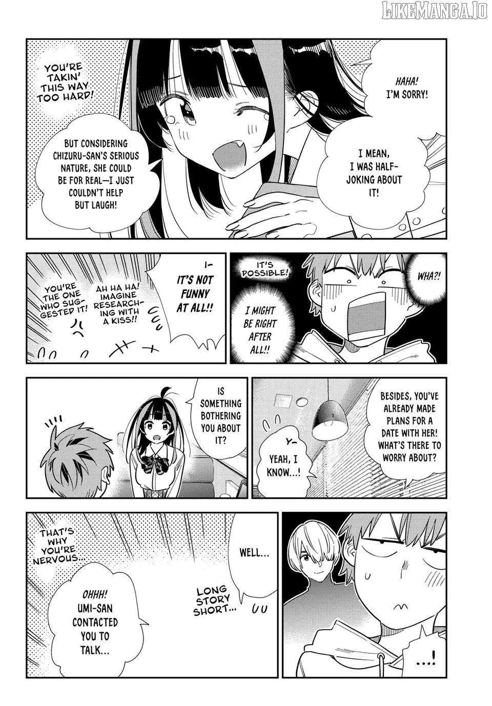Kanojo, Okarishimasu Chapter 398 - page 6