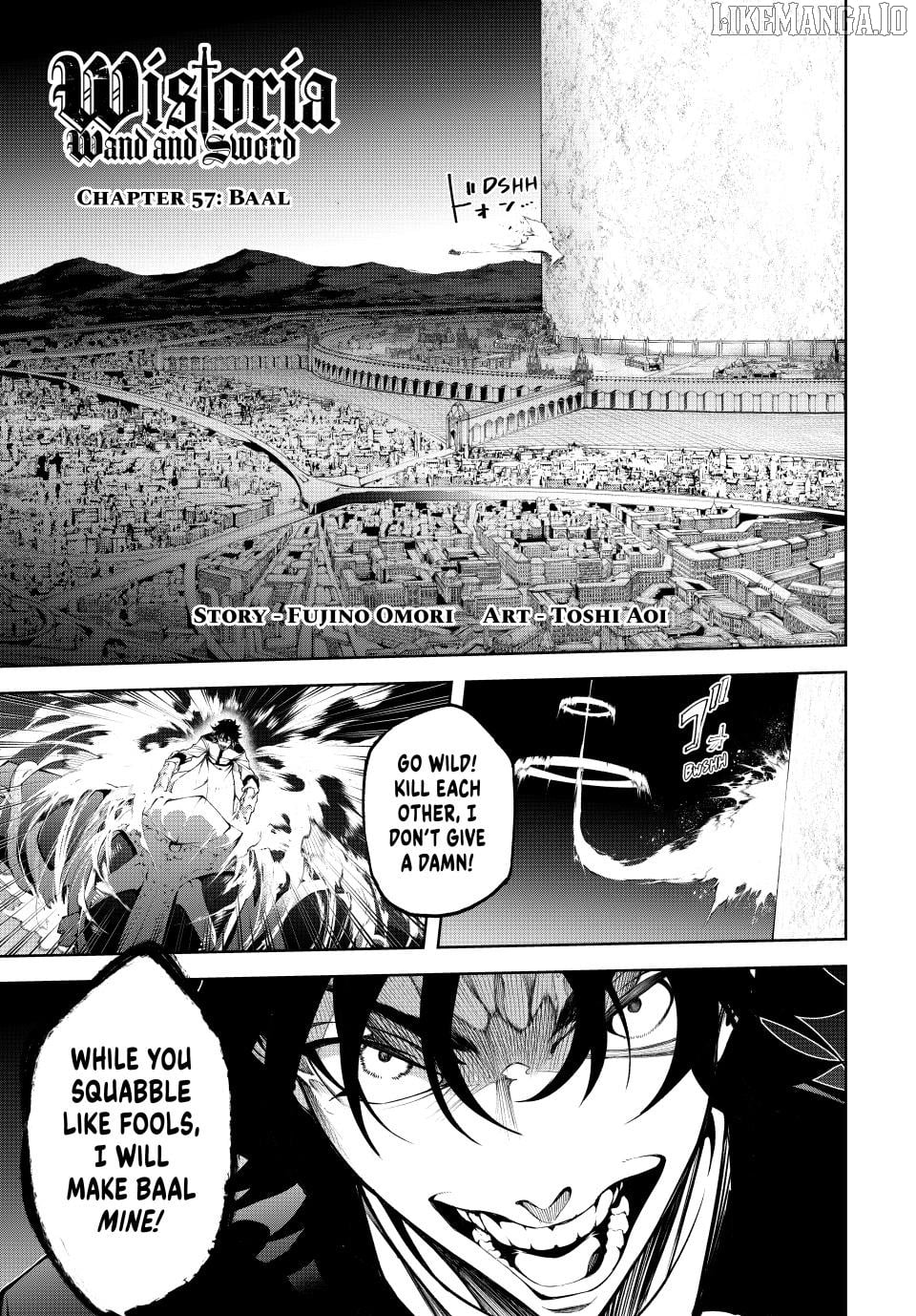 Wistoria: Wand and Sword Chapter 57 - page 1