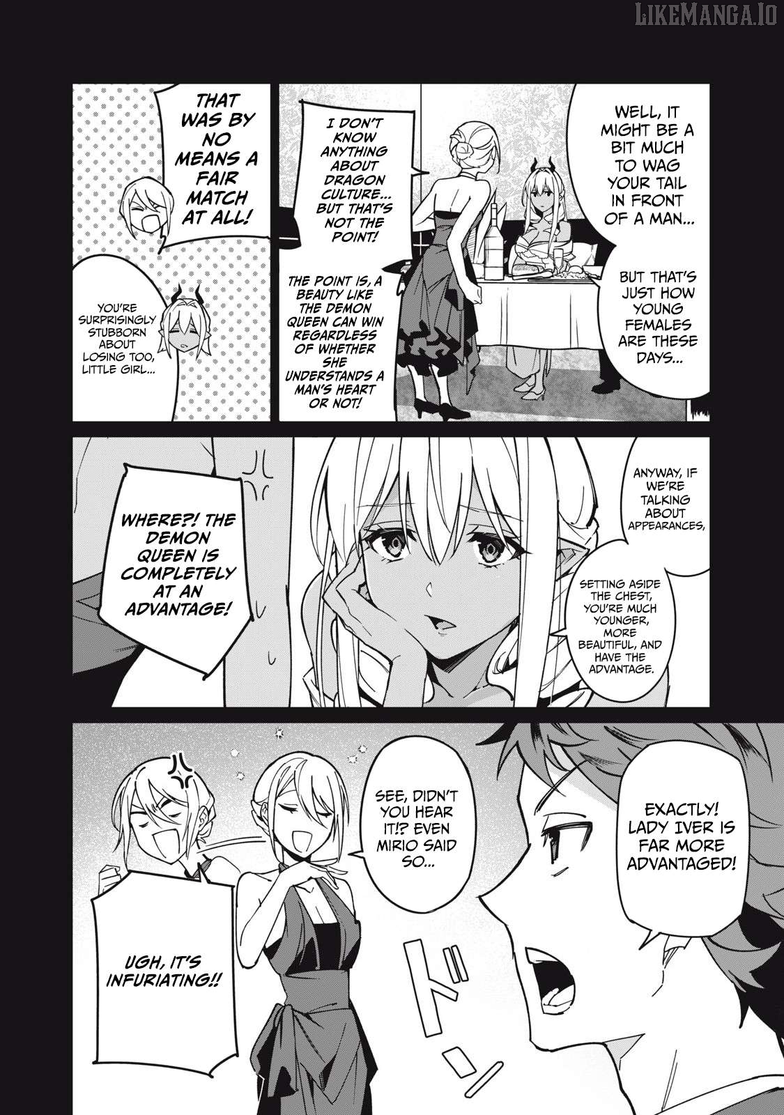 A Story About A Hero Exterminating A Dragon-Class Beautiful Girl Demon Queen, Who Has Very Low Self-Esteem, With Love! Chapter 60 - page 3