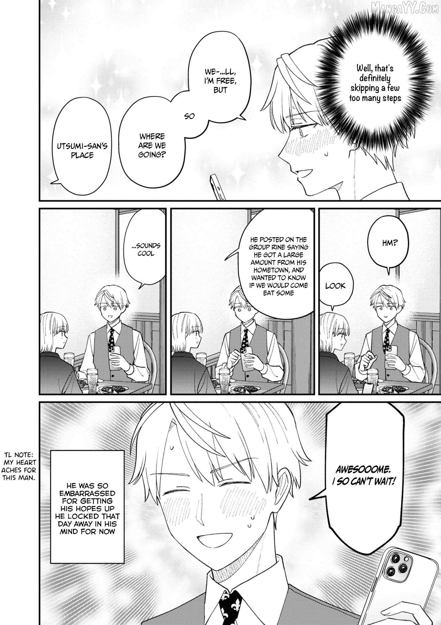 The New-Hire Who Could "Read" Emotions and the Unsociable Senpai Chapter 59 - page 6