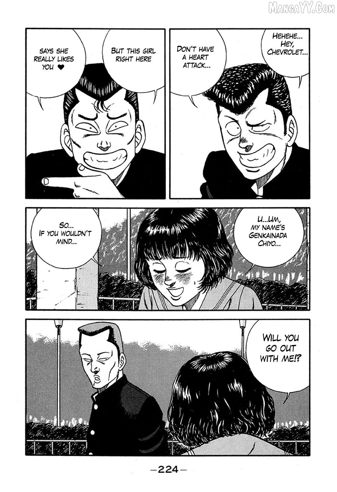 Be-Bop-Highschool Chapter 229 - page 28