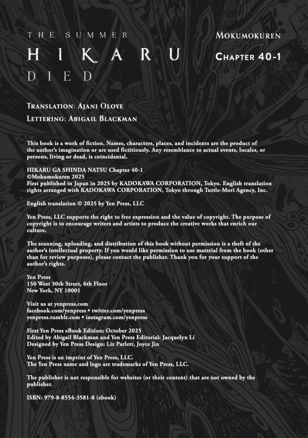 The Summer Hikaru Died Chapter 40.1 - page 12