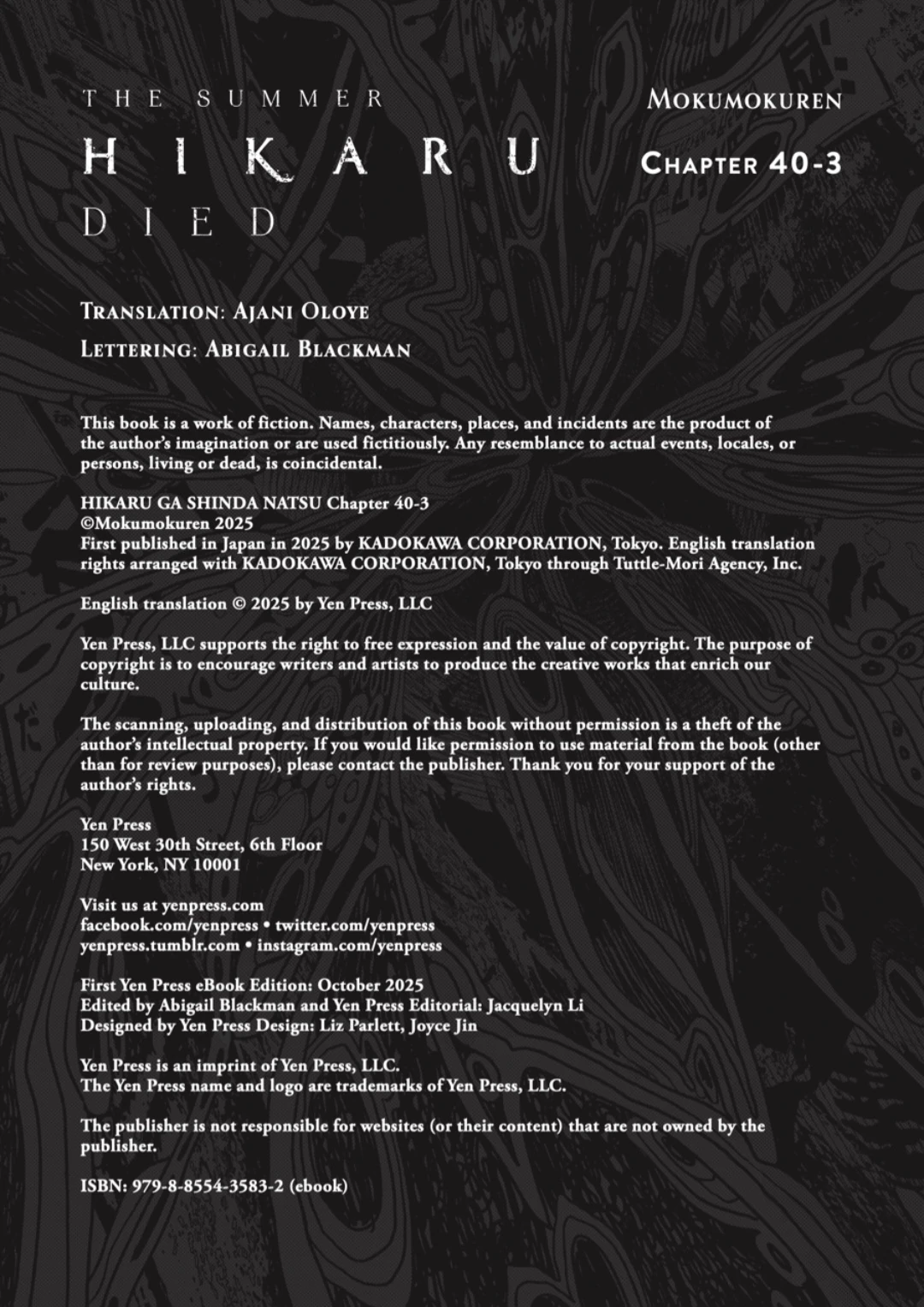 The Summer Hikaru Died Chapter 40.3 - page 12