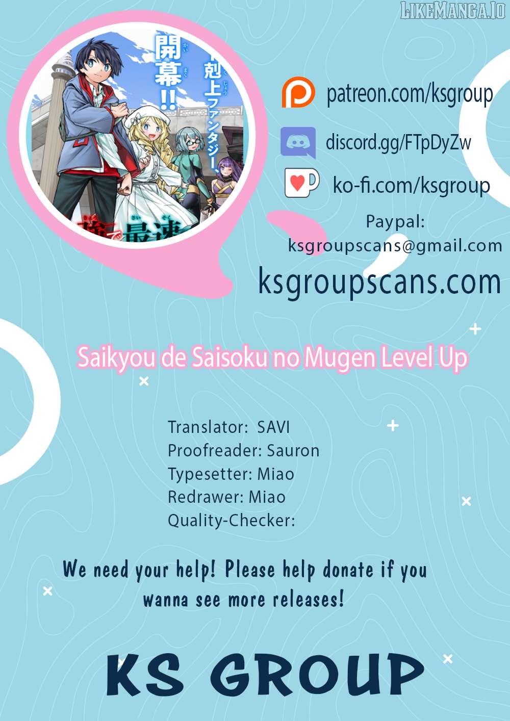 Saikyou De Saisoku No Mugen Level Up Chapter 75 - page 1