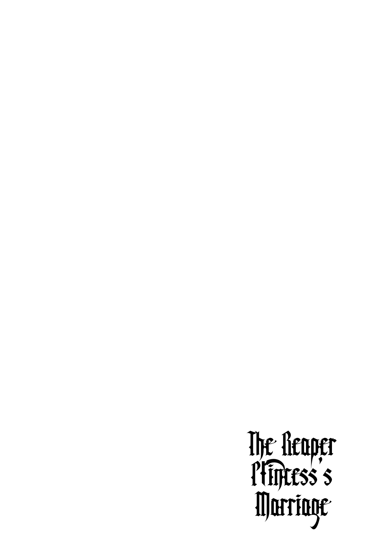 Shinigami Oujo No Kekkon Chapter 5 - page 2