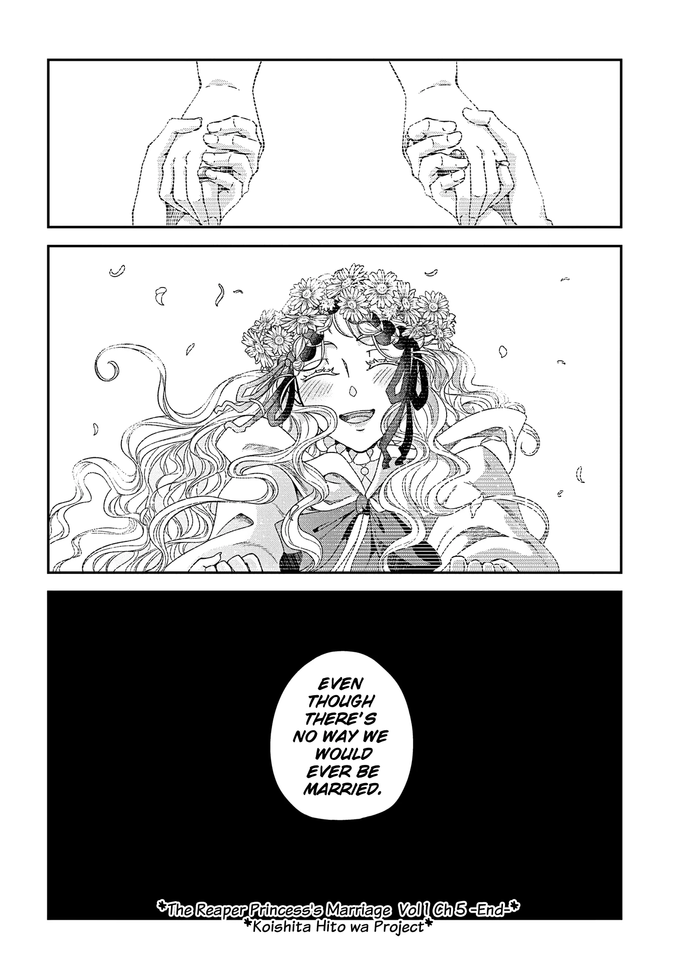 Shinigami Oujo No Kekkon Chapter 5 - page 39