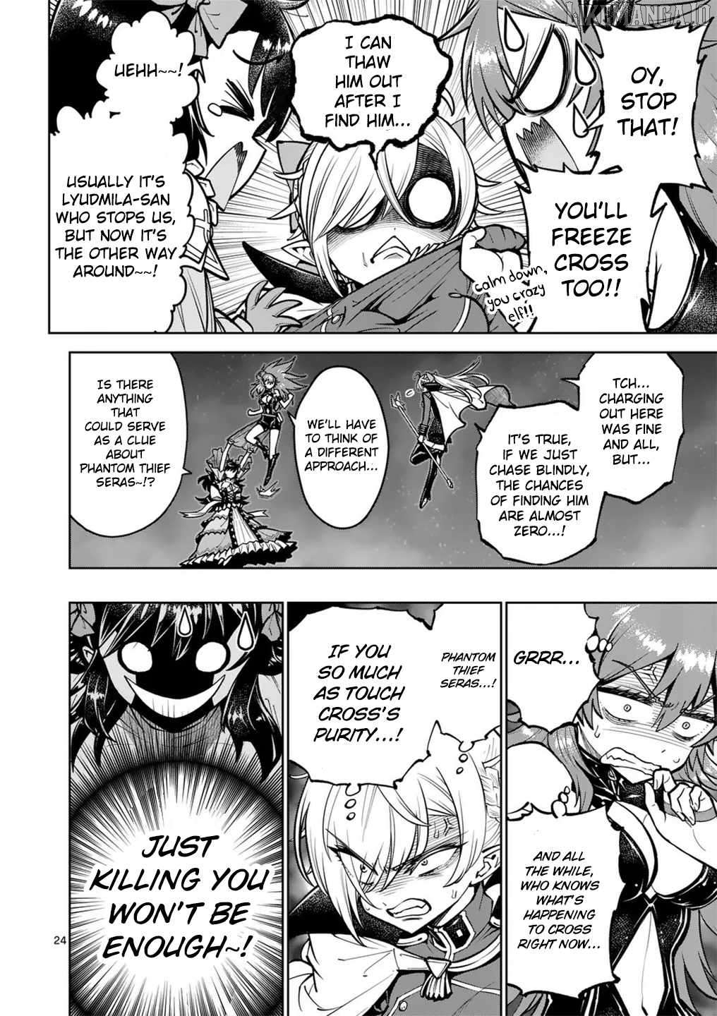 The Strongest Female Masters, Who Are Trying to Raise Me Up, Are in Shambles Over Their Training Policy Chapter 61 - page 24