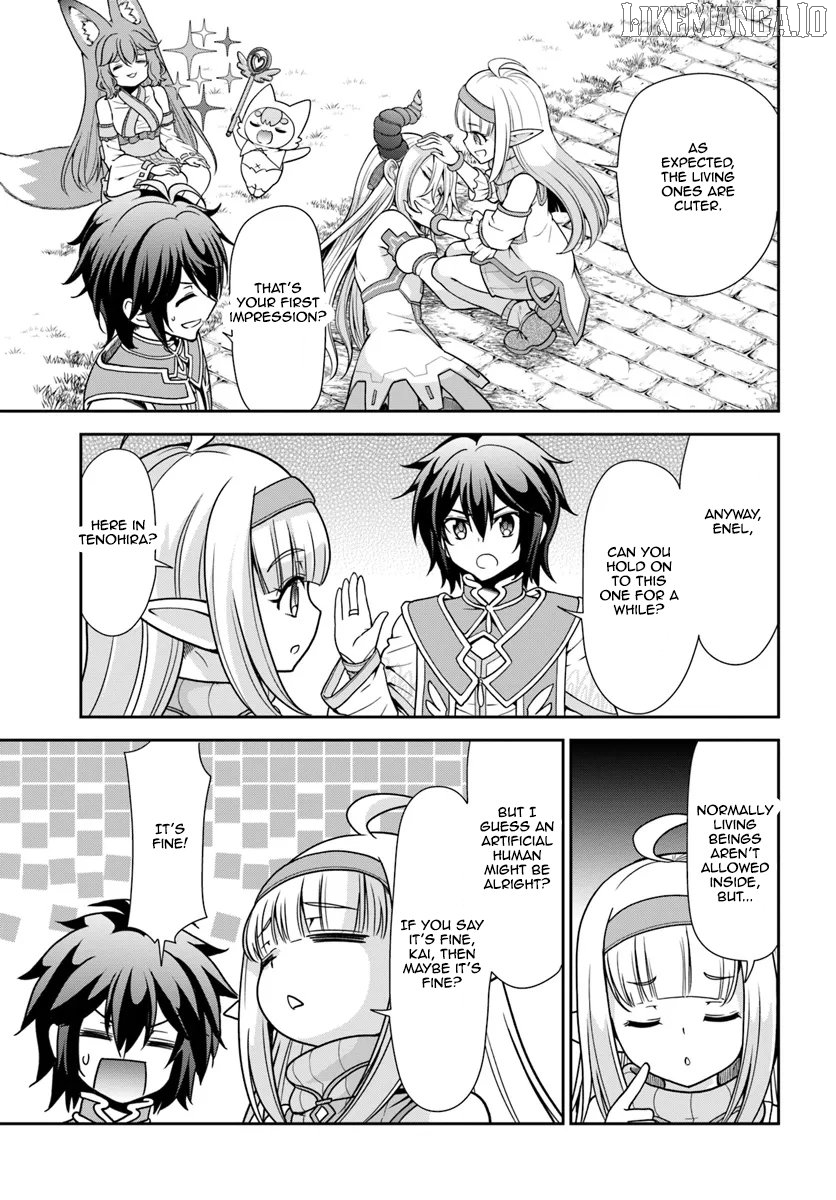 Tenohira Kaitaku Mura De Isekai Kenkokuki Fueteku Yome-Tachi To Nonbiri Mujintou Life Chapter 53 - page 25